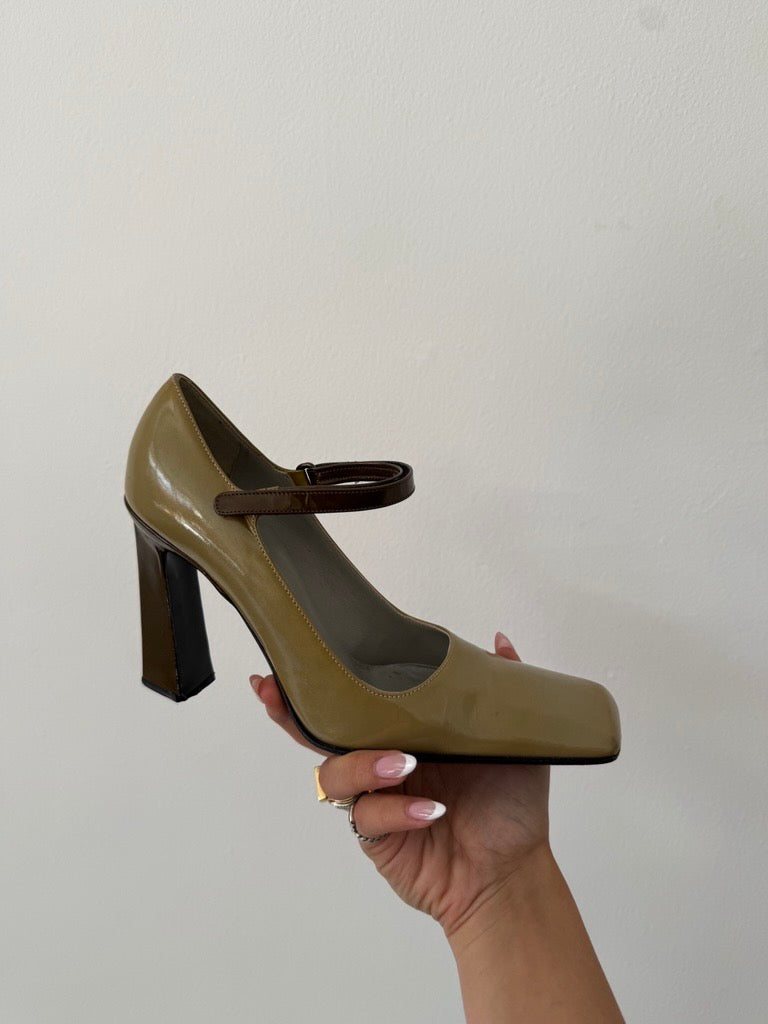 Prada Square Toe 90's Mary Jane